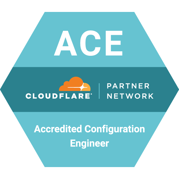 Cloudflare ACE badge